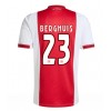 Ajax Steven Berghuis #23 Hjemmedrakt 2025-26 Kortermet